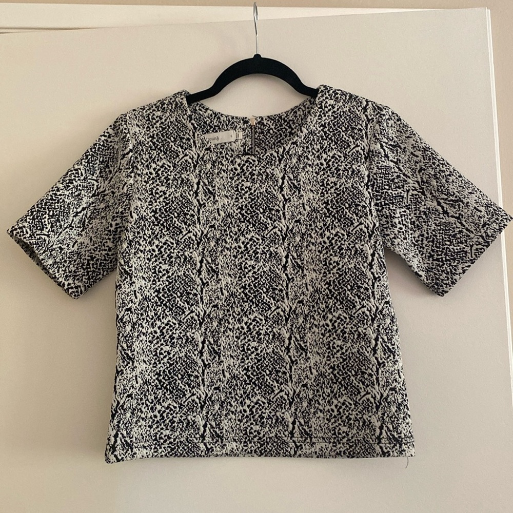 Bishop & Young Printed Short Sleeve, size S